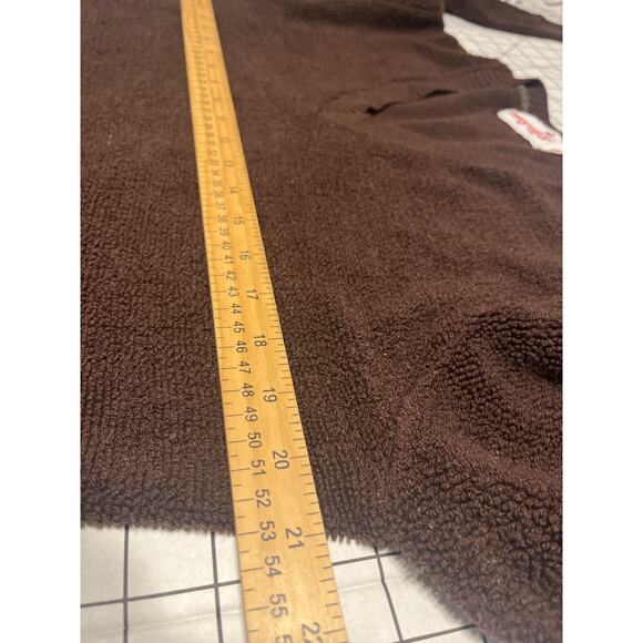 Vintage 70s 80s McGregor Fleece Sweater Sz L - Picture 7 of 9